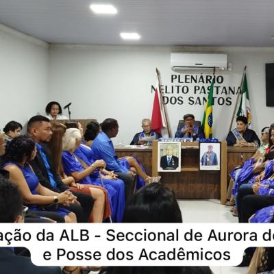 Instalao Da Alb Aurora Do Par