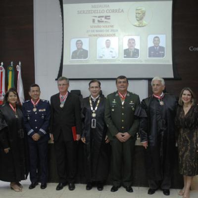 Medalha Serzedello Correa Para Militares