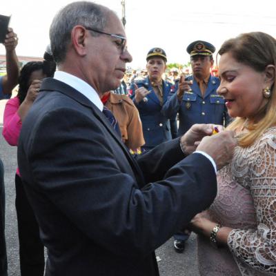 Cons Lourdes Lima Homenageada Pelos Bombeiros 2015 4