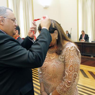 Cons Lourdes Lima Recebe Medalha Dom Alberto Ramos 2015 4