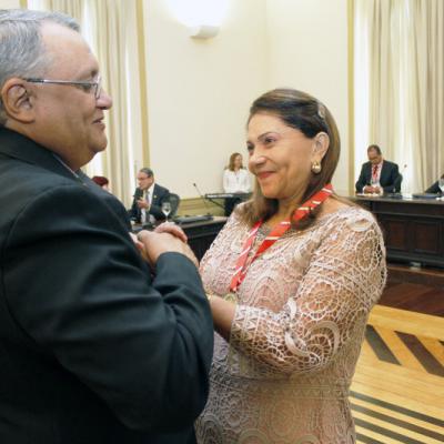 Cons Lourdes Lima Recebe Medalha Dom Alberto Ramos 2015 5